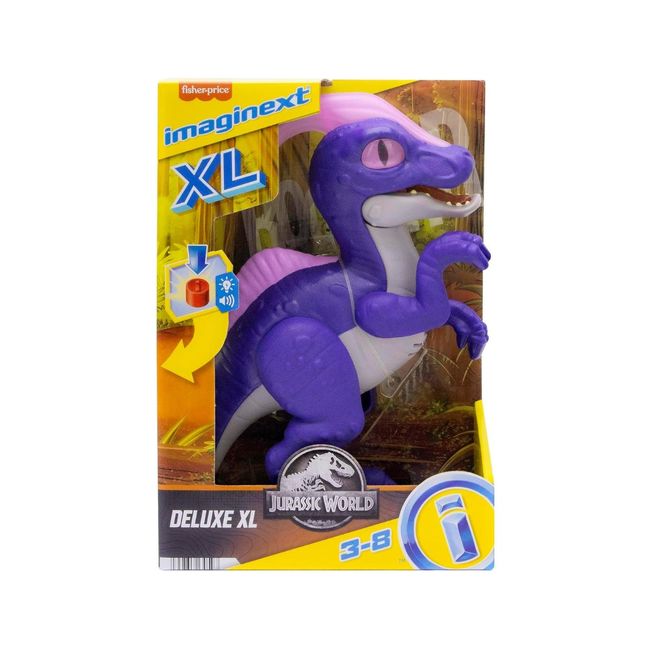 IMAGINEXT - Playset Imaginext Parasaurolofus deluxe con luces y sonidos