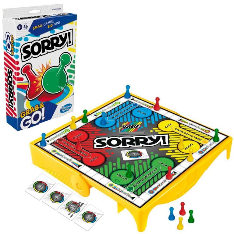 Juego de mesa Hasbro Gaming clasico Grab and Go SORRY