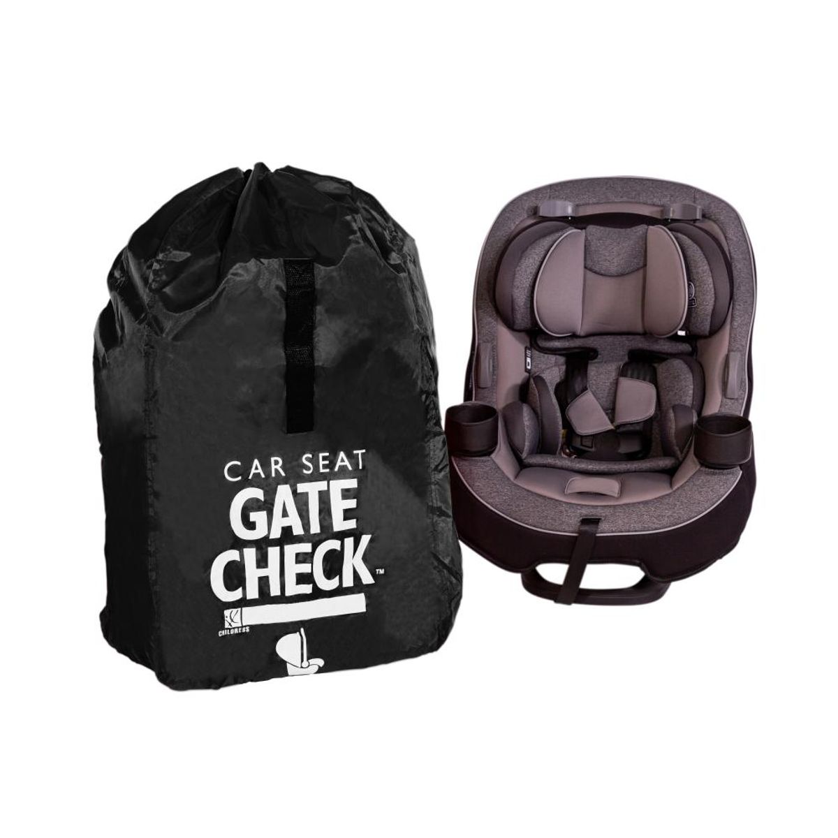 JL CHILDRESS - Bolso Cobertor de Silla de Auto para Viajes  Black - Negro