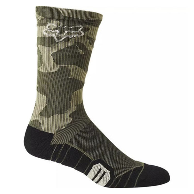 FOX - Calcetines Bicicleta 8 Rager Cushion Camo Fox