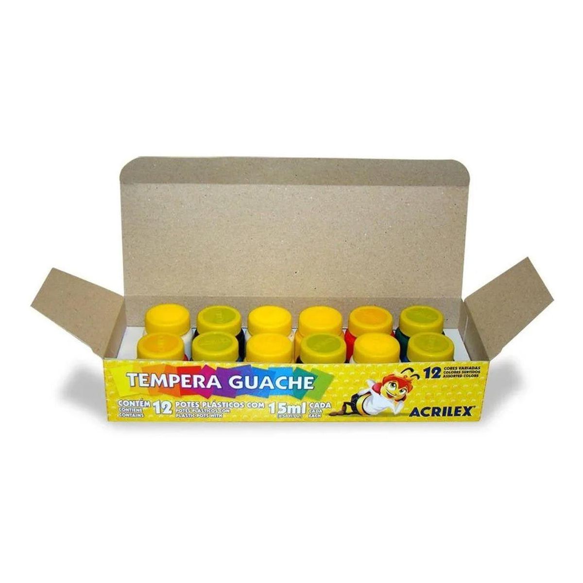 GENERICO - TEMPERA 12 COLORES