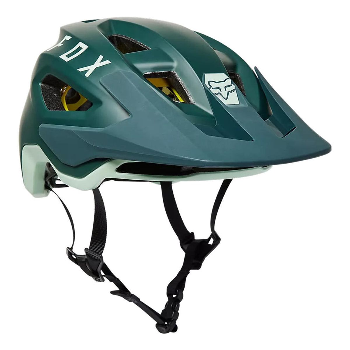 FOX - Casco Bicicleta Speedframe Mips Verde Fox Talla M 55-59