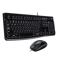 LOGITECH - Kit de Teclado y Mouse alámbrico MK120