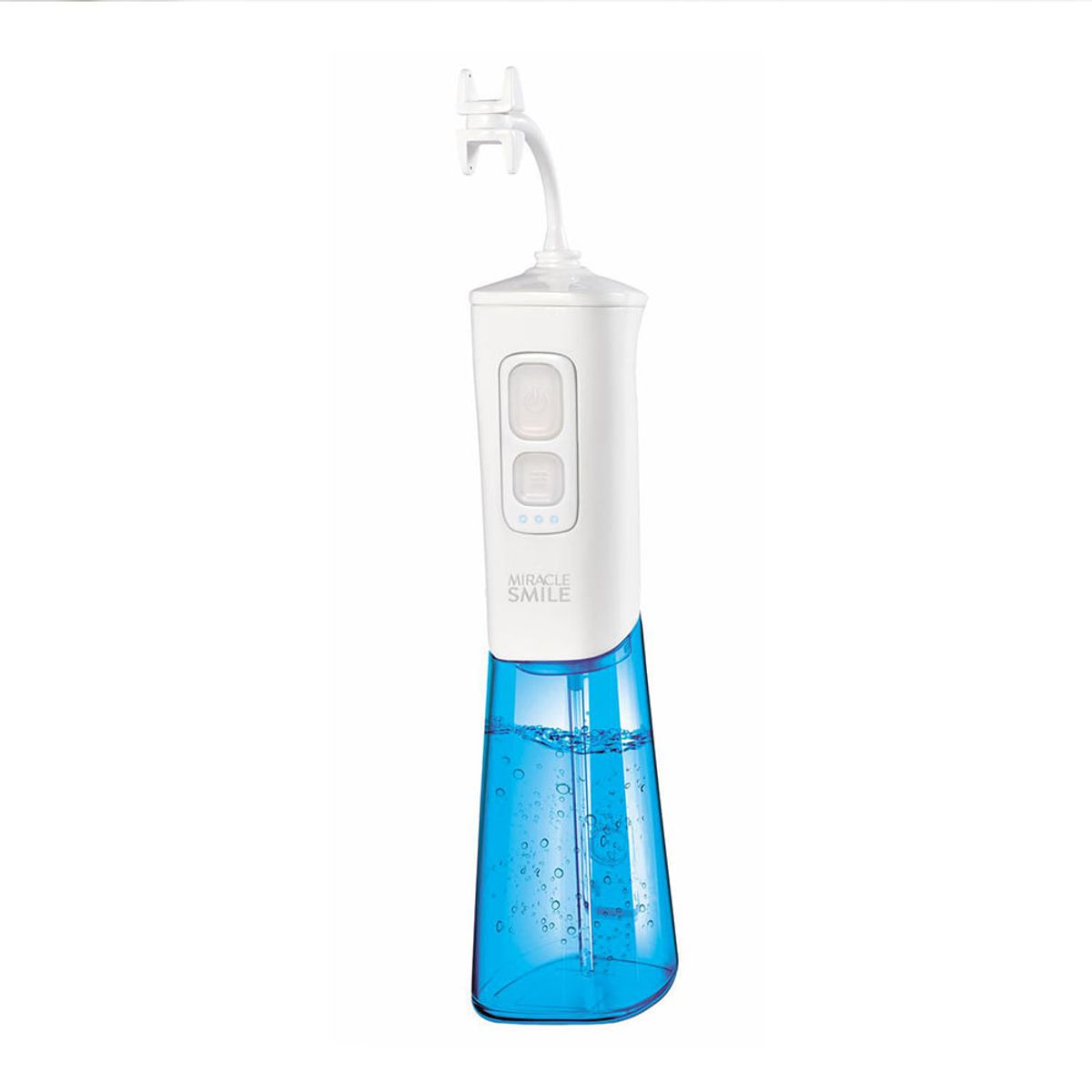 MIRACLE SMILE - Irrigador dental Miracle Smile + 3 Cabezales