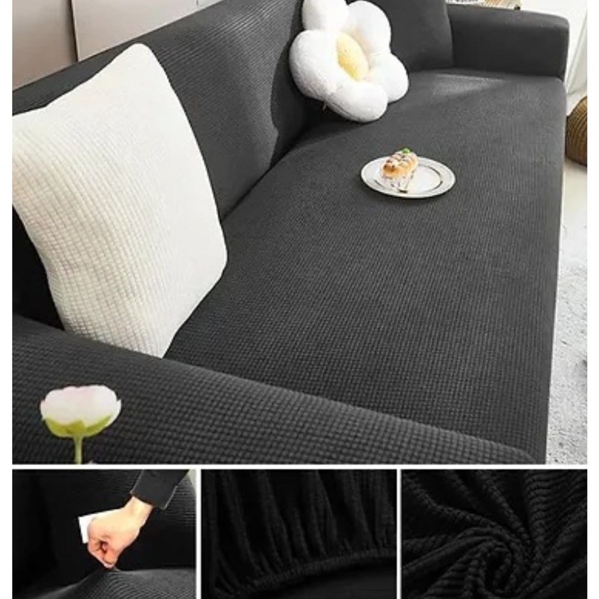 GENERICO - FUNDA CUADRILLE 3 CUERPO GRIS OSCURO GSOL