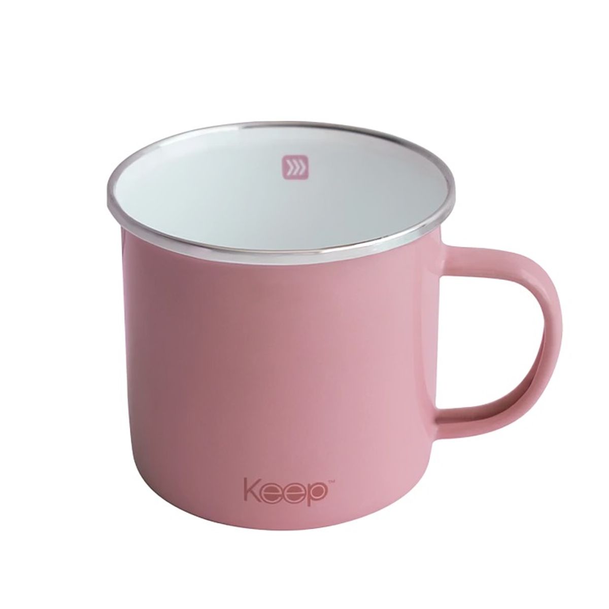 KEEP - MUG METALICO 16OZ KEEP ROSADO