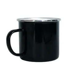 KEEP - MUG METALICO 16OZ NEGRO