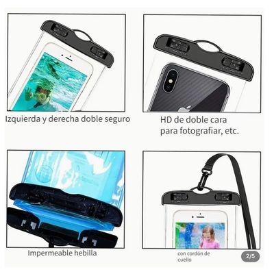 Imagen 2 del producto Bolsa Impermeable Universal Para Teléfono