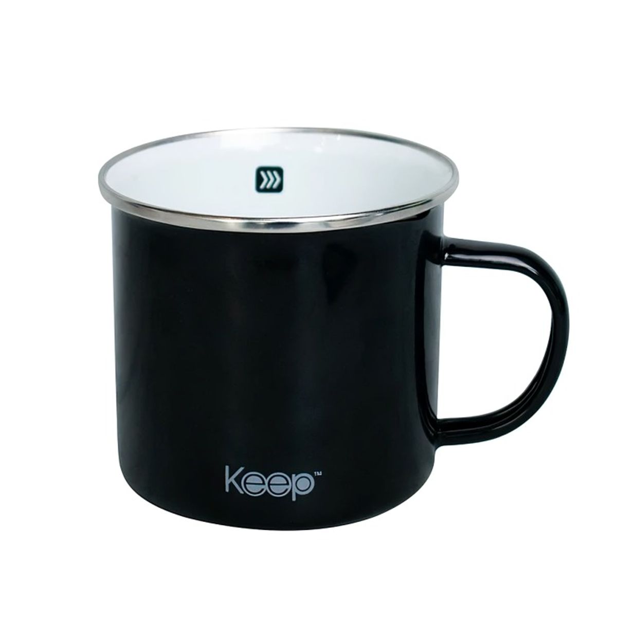 KEEP - MUG METALICO 16OZ KEEP NEGRO