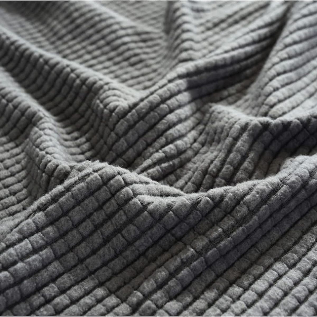 GENERICO - FUNDA CUADRILLE GRIS OSCURO DE 3 CUERPO 180- 230 CM GSOL