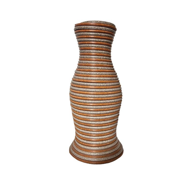 GENERICO - Florero Jarron Decorativo Florero Tejido Moderno 25cm