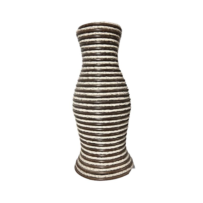 GENERICO - Florero Jarron Decorativo Florero Tejido Moderno 25cm