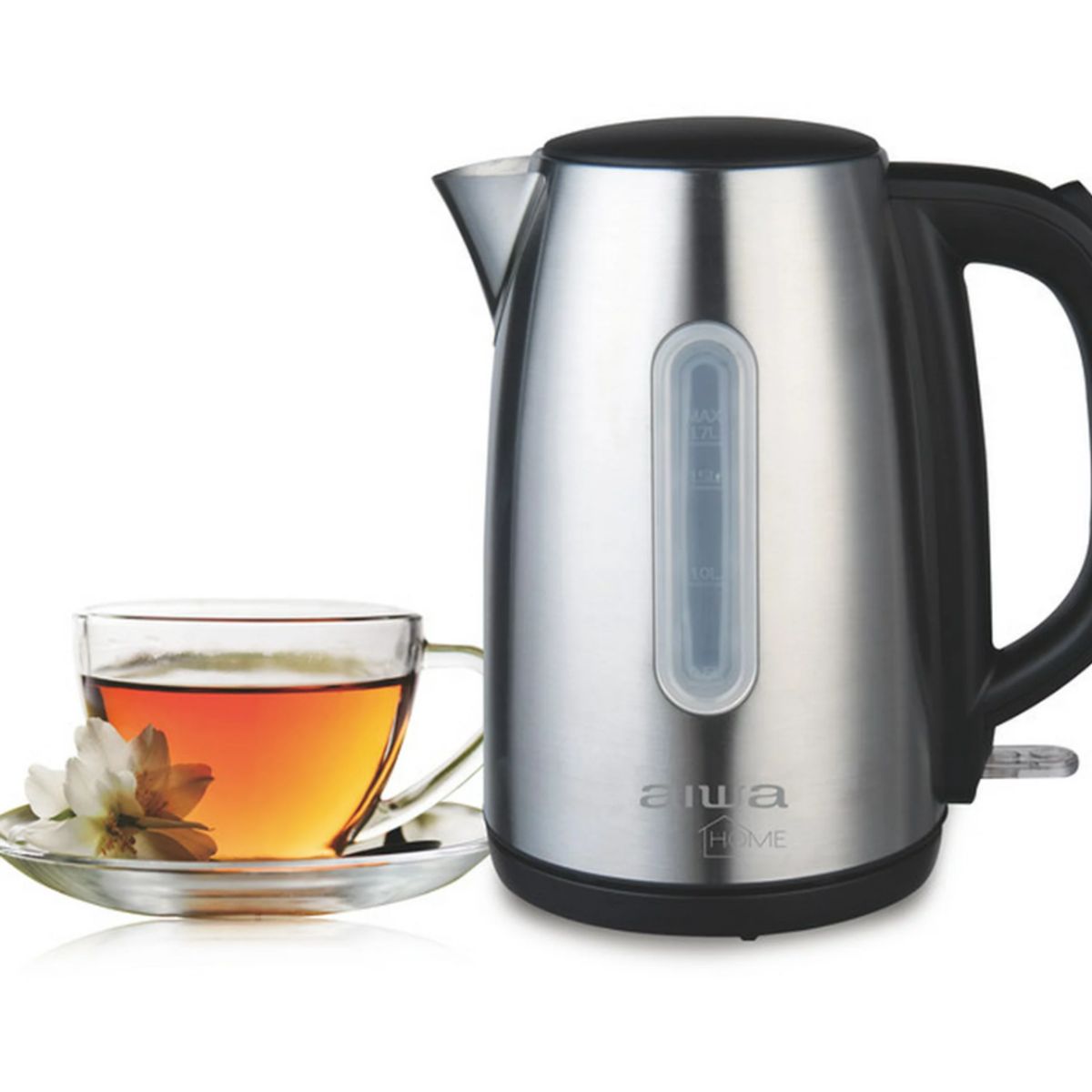 AIWA - Jarra Hervidor Agua Acero Inoxidable Aiwa 17 Lts 2200w