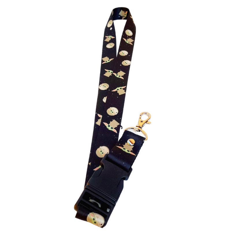 GENERICO - Lanyard Llavero Beby Yoda