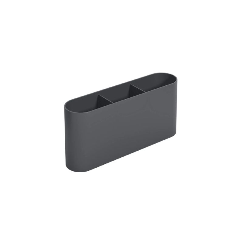 BRINOX - Escurridor De Cubiertos Plástico Coza Flat Gris