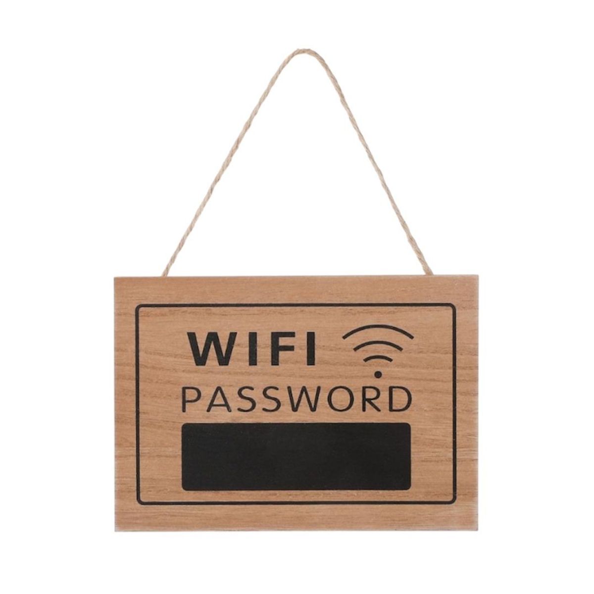 OEM - Letrero Pizarra Wifi Letrero Decorativo Clave Wifi Hogar