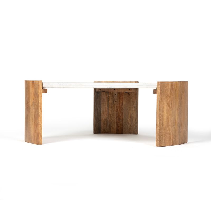 THE POPULAR DESIGN - MESA CENTRO DE MADERA LINA