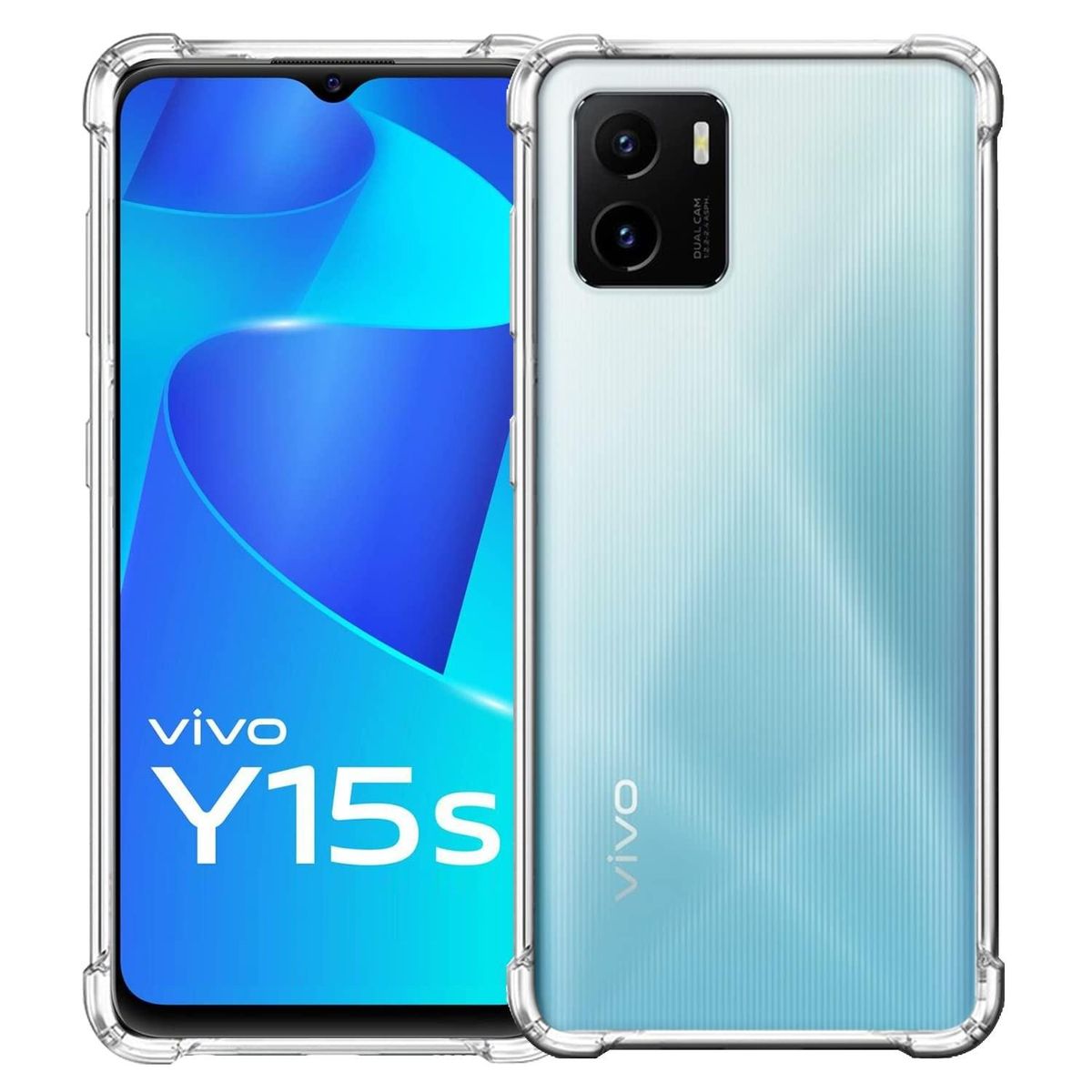 GENERICO - Carcasa Antishock para Vivo Y15s