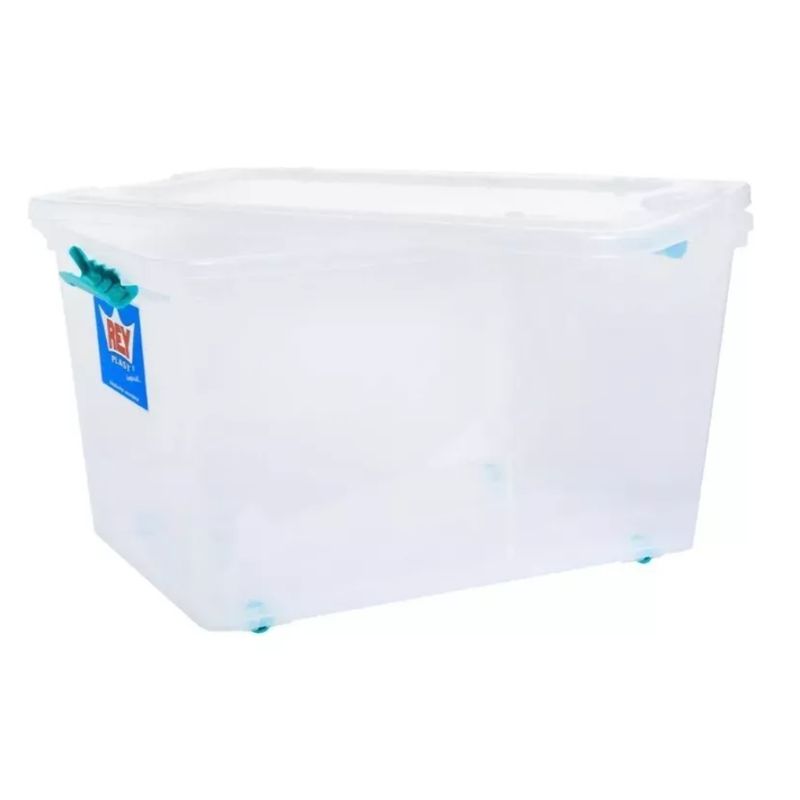 REYPLAST - Caja Organizadora Multiusos Almacenamiento Suprema 50 Litros