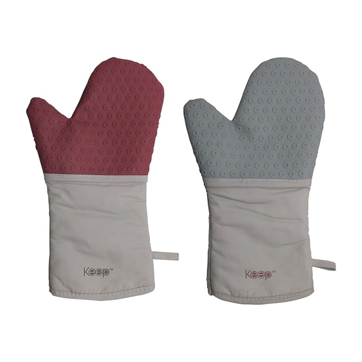 KEEP - GUANTE DE COCINA KEEP  Antideslizantes Color Rojo