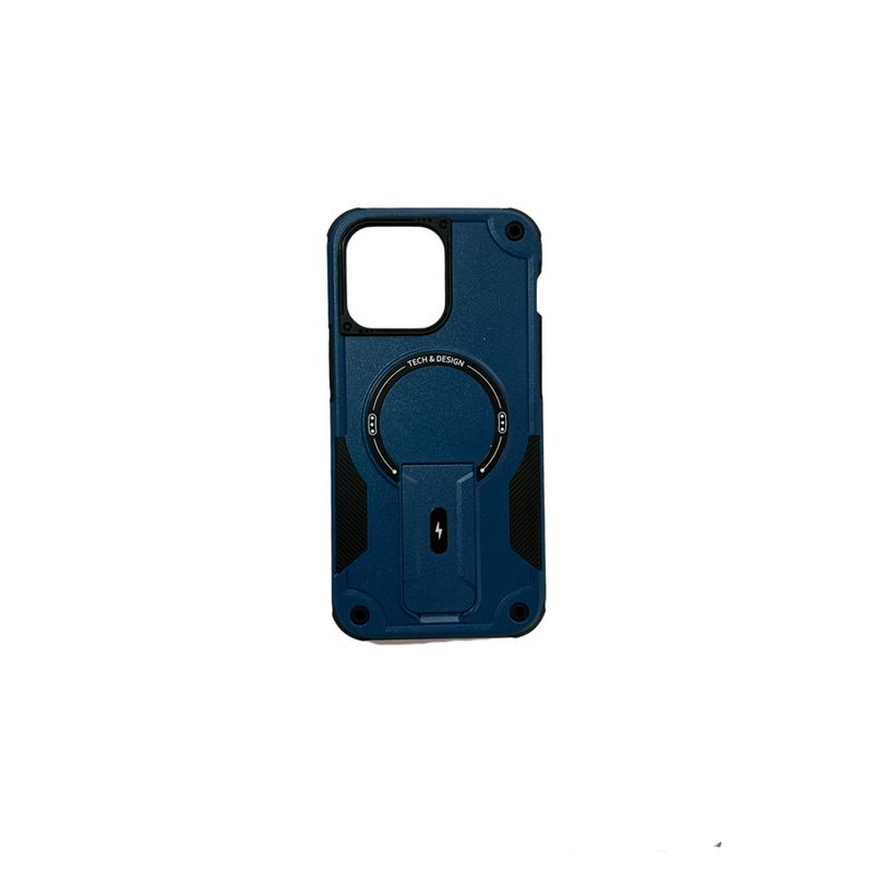 JOIGO - Carcasa Tipo Armor Magsafe Para iPhone 11 Azul.