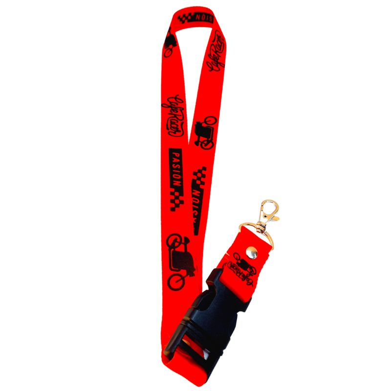 GENERICO - Lanyard Llavero  Café Racer