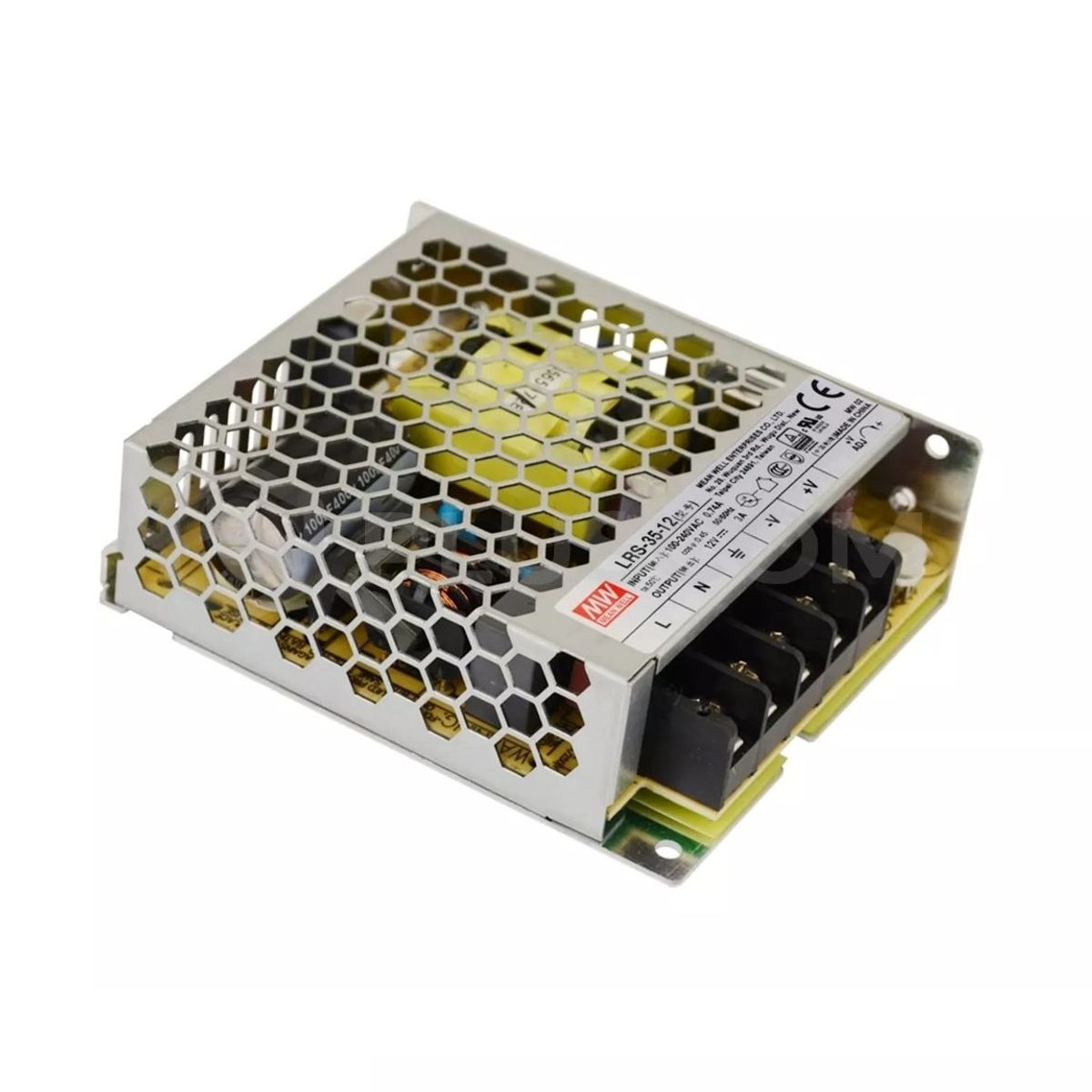 MCI - Fuente de Poder 12VDC 36W 3A Panel - Mean Well LRS-35-12