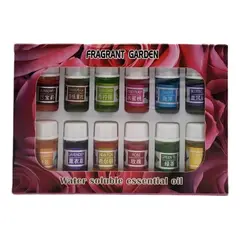 GENERICO - Set 12 Aceites Esencias Para Humidificadores Aromas