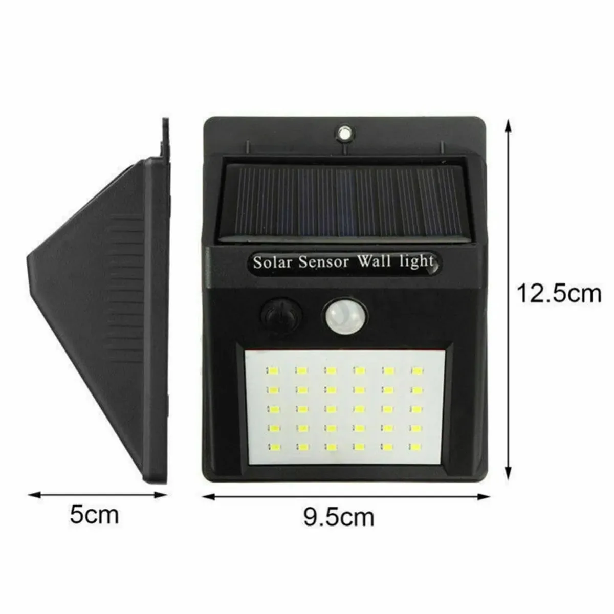GENERICO - Foco Solar Exterior Con Sensor De Movimiento 30 LED