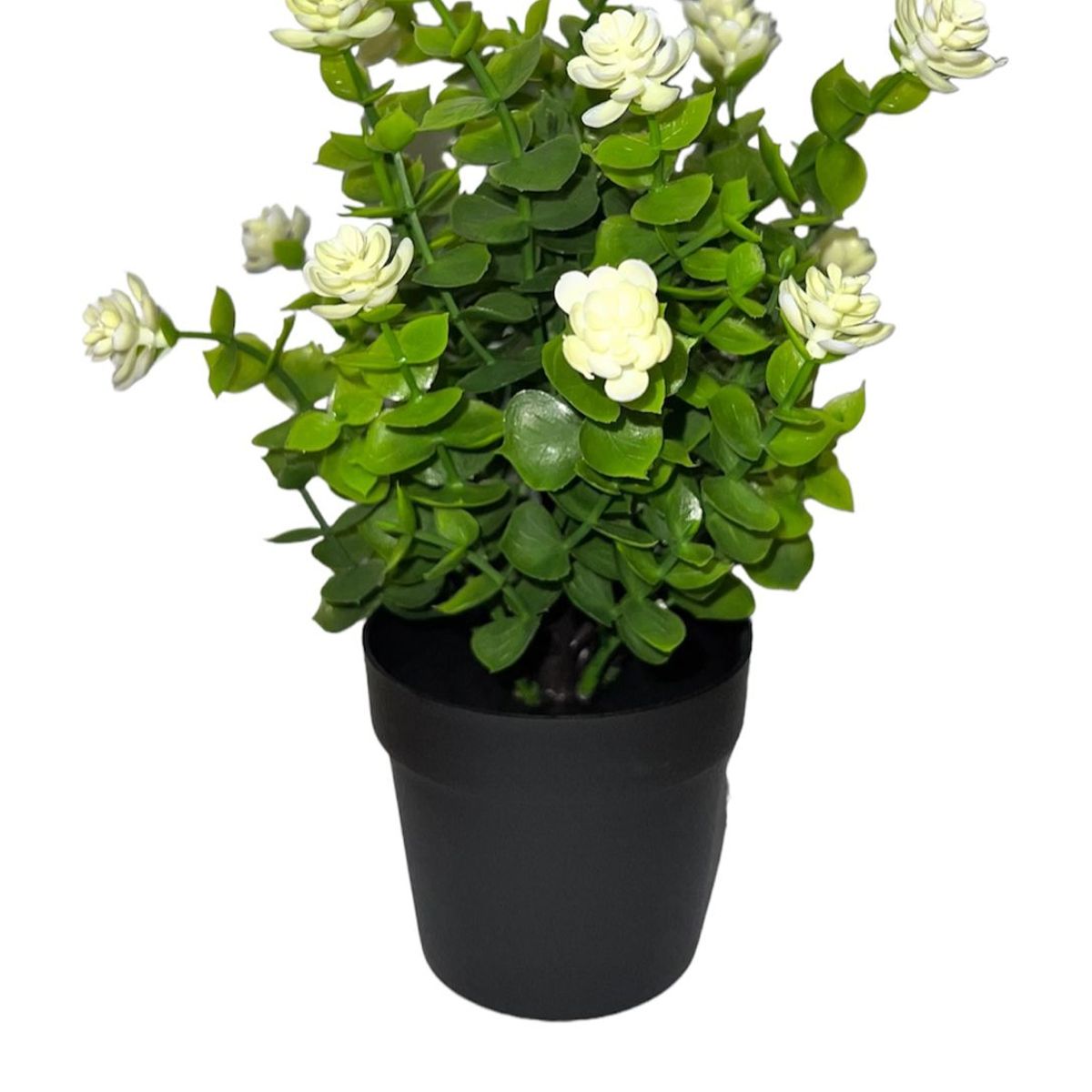 GENERICO - Macetero Planta Artificial Flores Maceta Decorativa 24x9cm