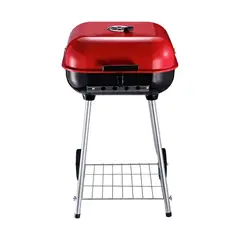 GLOBAL LATIN GROUP - Parrilla de carbón portátil con 4 patas y ruedas