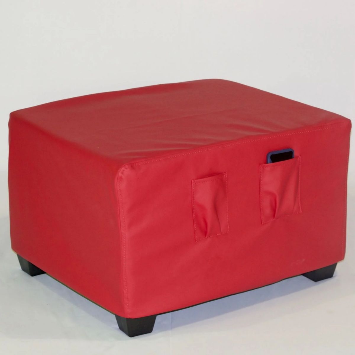 CABSUR - Puff Cama Sorento Pu Rojo