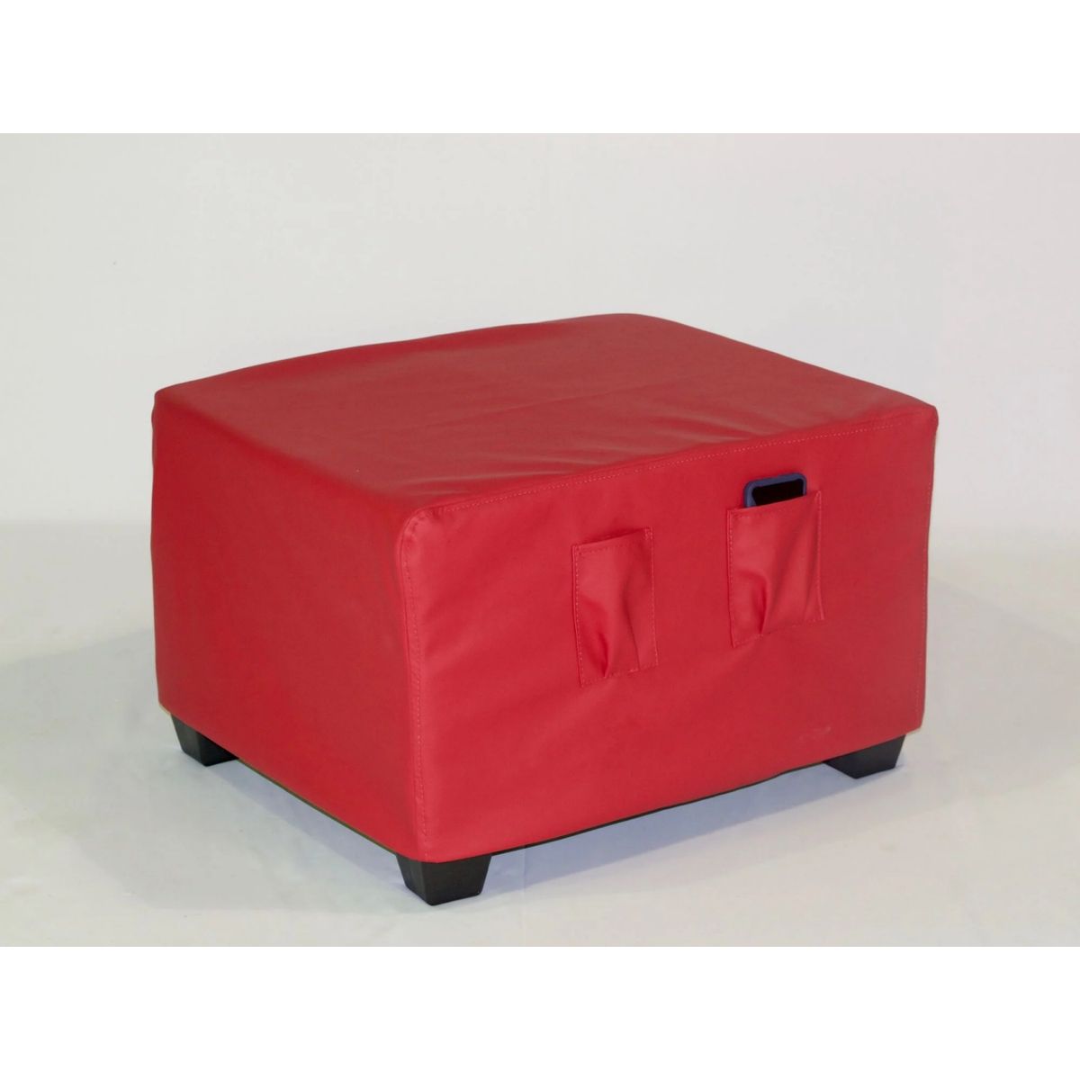 CABSUR - Puff Cama Sorento Pu Rojo