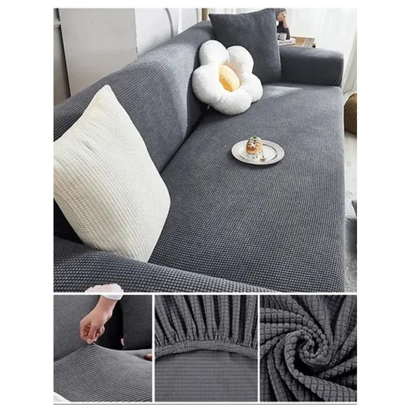 GENERICO - FUNDA CUADRILLE 3 CUERPO GRIS 180 A 230 CM GSOL