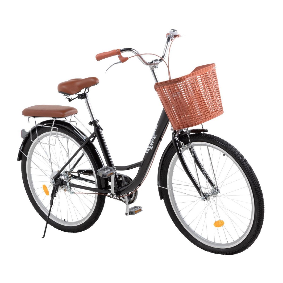 LUMAX - Bicicleta de Paseo Vintage Urbana Aro 26 para Mujer