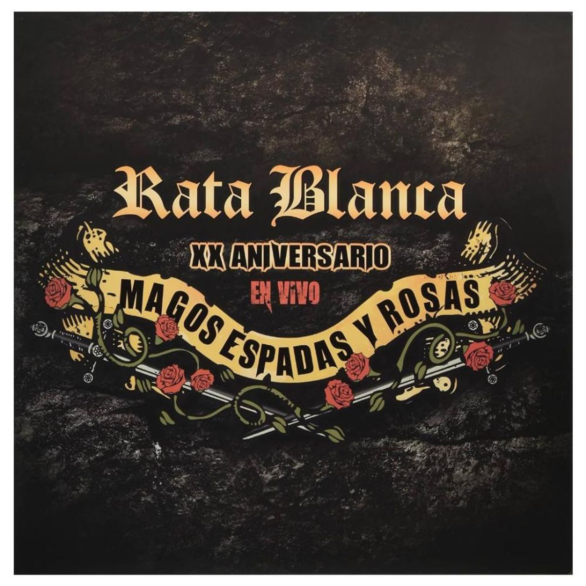 HITWAY MUSIC - RATA BLANCA - MAGOS ESPADAS Y ROSAS EN VIVO 20TH - VINILO