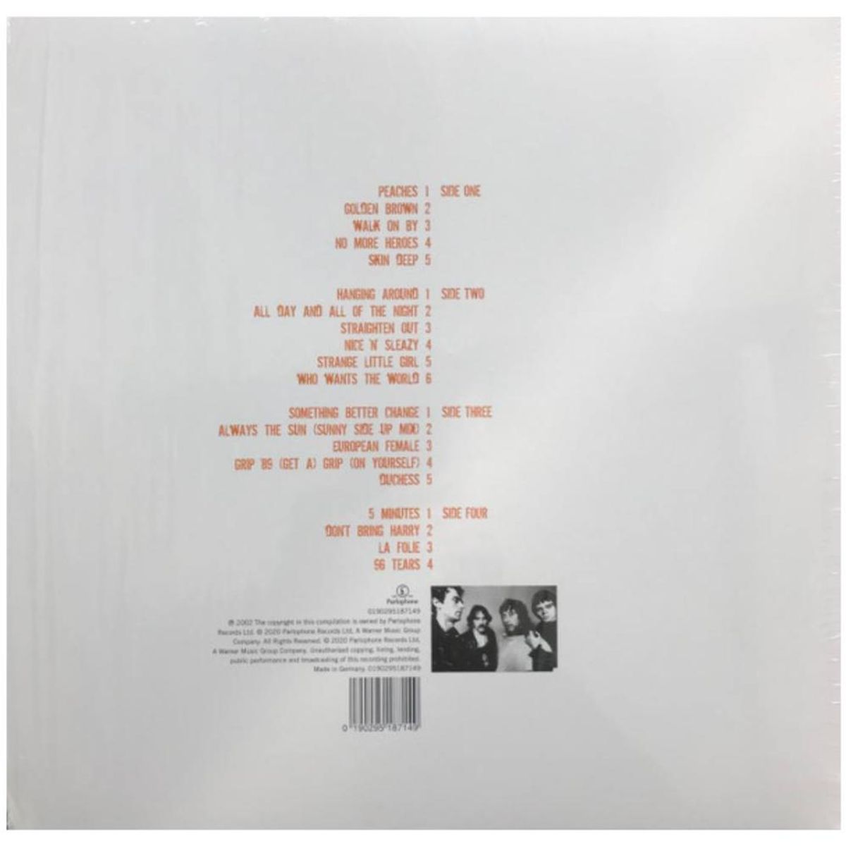 HITWAY MUSIC - STRANGLERS - THE VERY BEST OF THE STRANGLERS (2LP) - VINILO