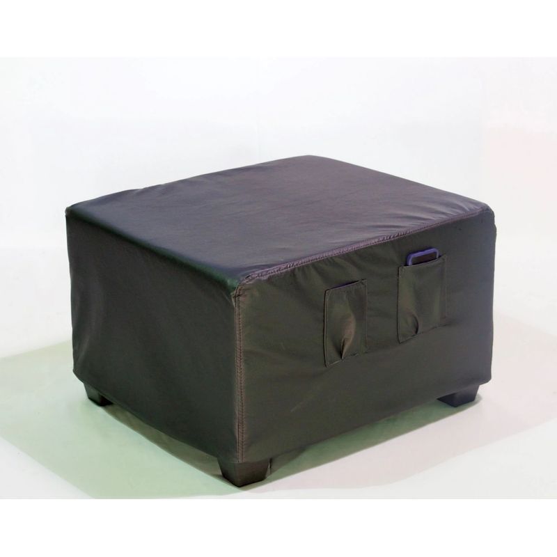 CABSUR - Puff Cama Sorento Pu Negro