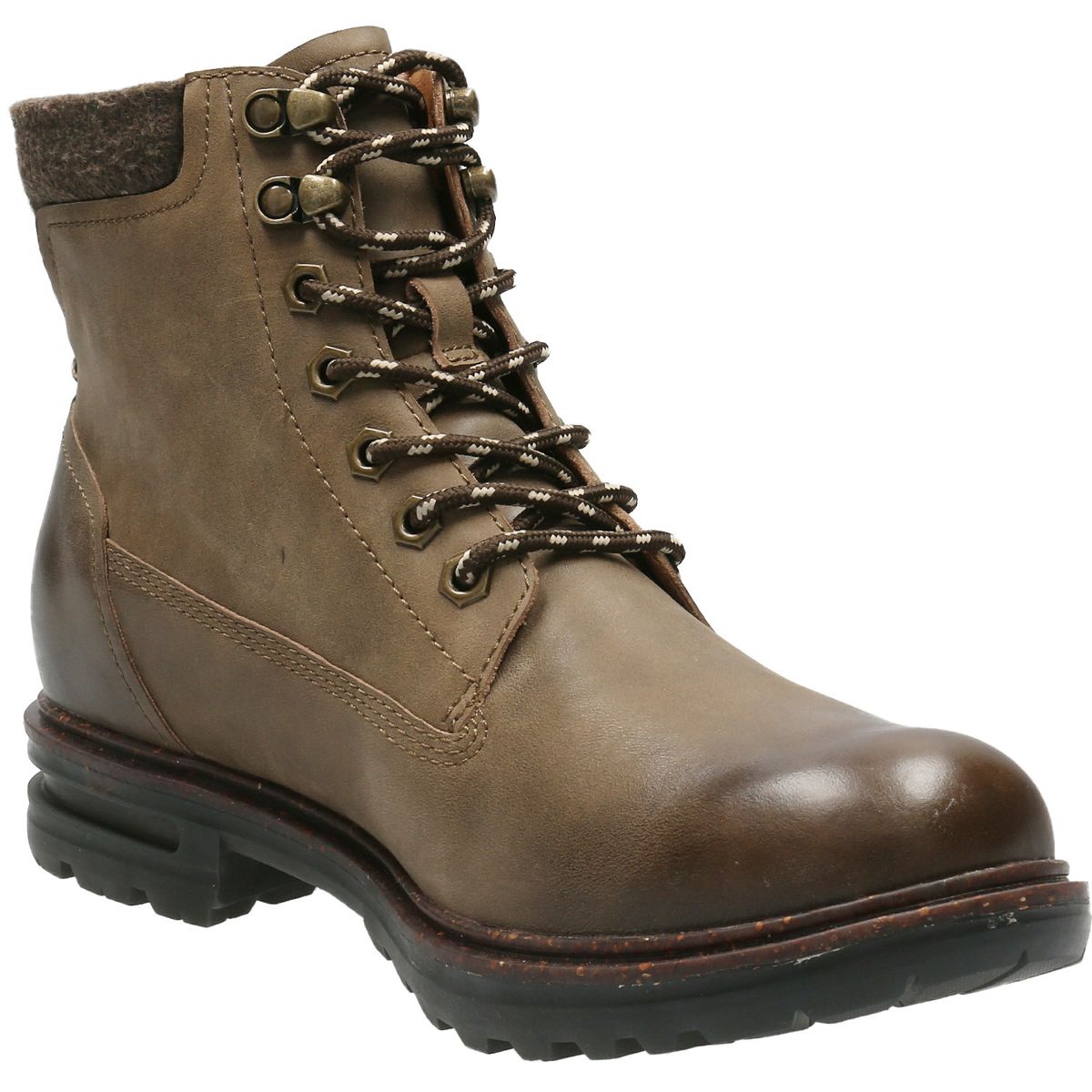 HUSH PUPPIES - Botin Cuero Hombre Erne Taupe HUSH PUPPIES