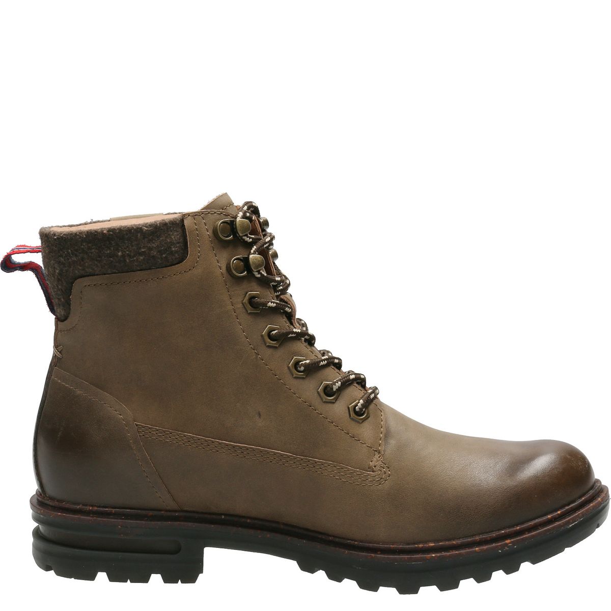 HUSH PUPPIES - Botin Cuero Hombre Erne Taupe HUSH PUPPIES