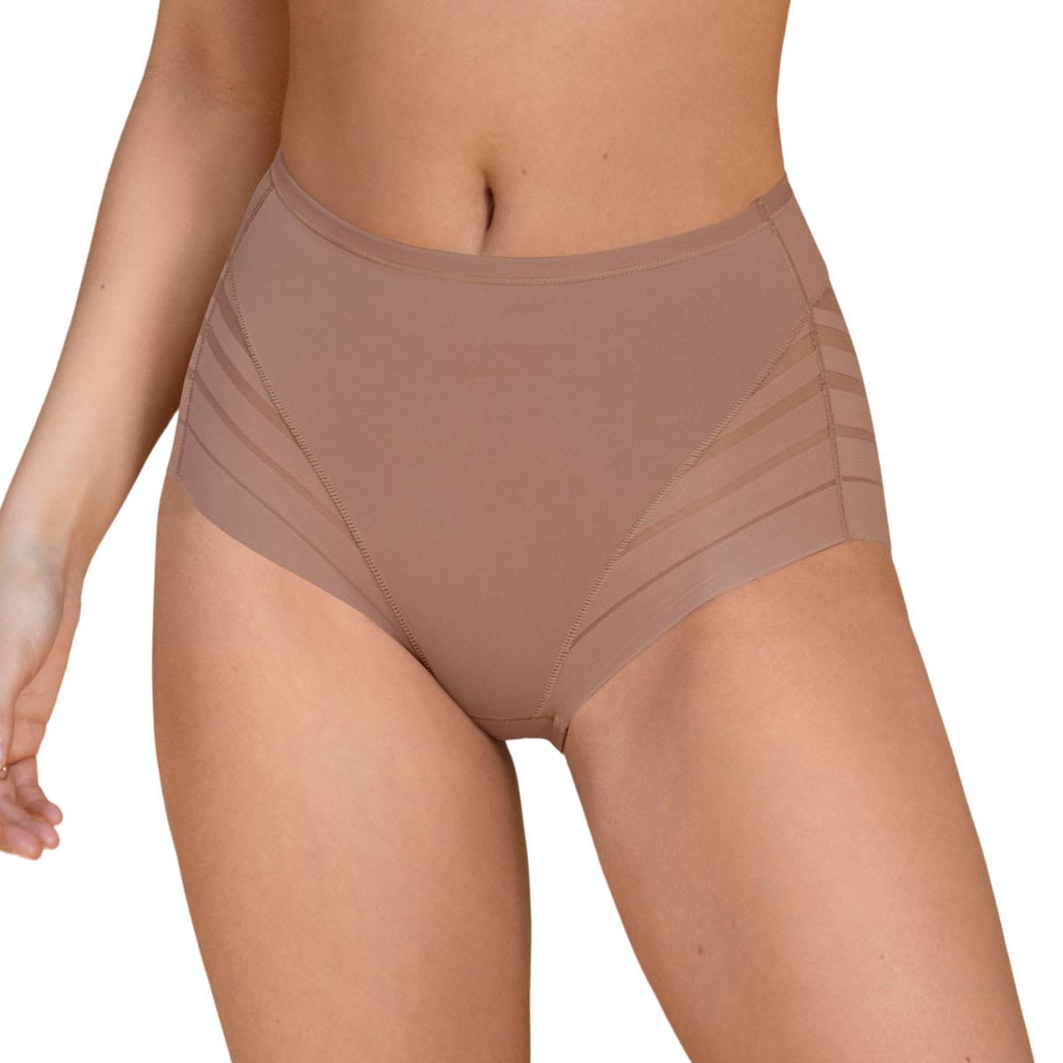 LEONISA - Leonisa Calzón faja de control suave tiro alto 012903 Café