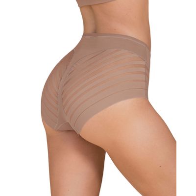 Imagen 2 del producto Calzón faja de control suave tiro alto 012903 Café