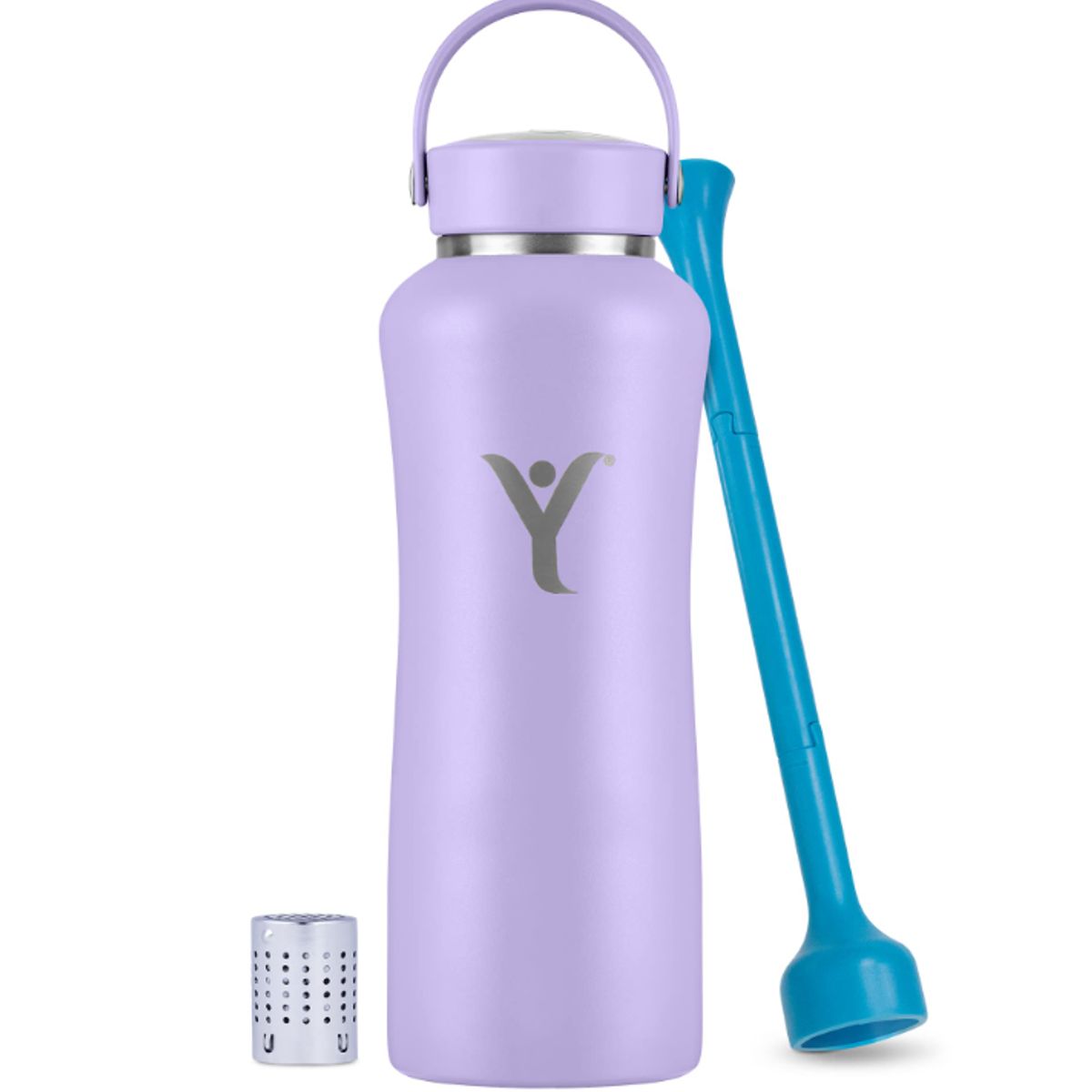 Dyln - BotellaTérmica DYLN 40oz 1182ml Lavanda-Con filtro para Agua
