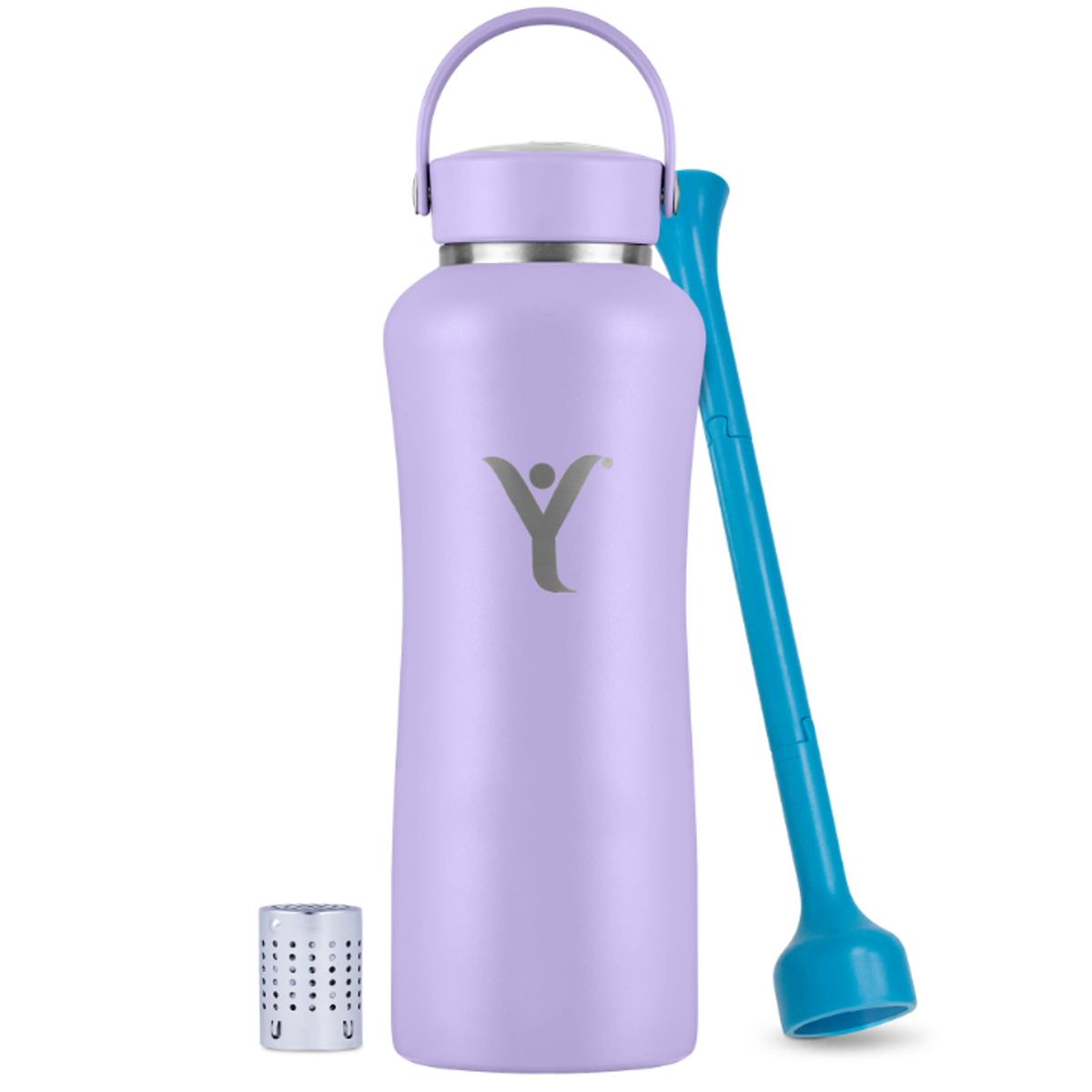 Dyln - BotellaTérmica DYLN 40oz 1182ml Lavanda-Con filtro para Agua