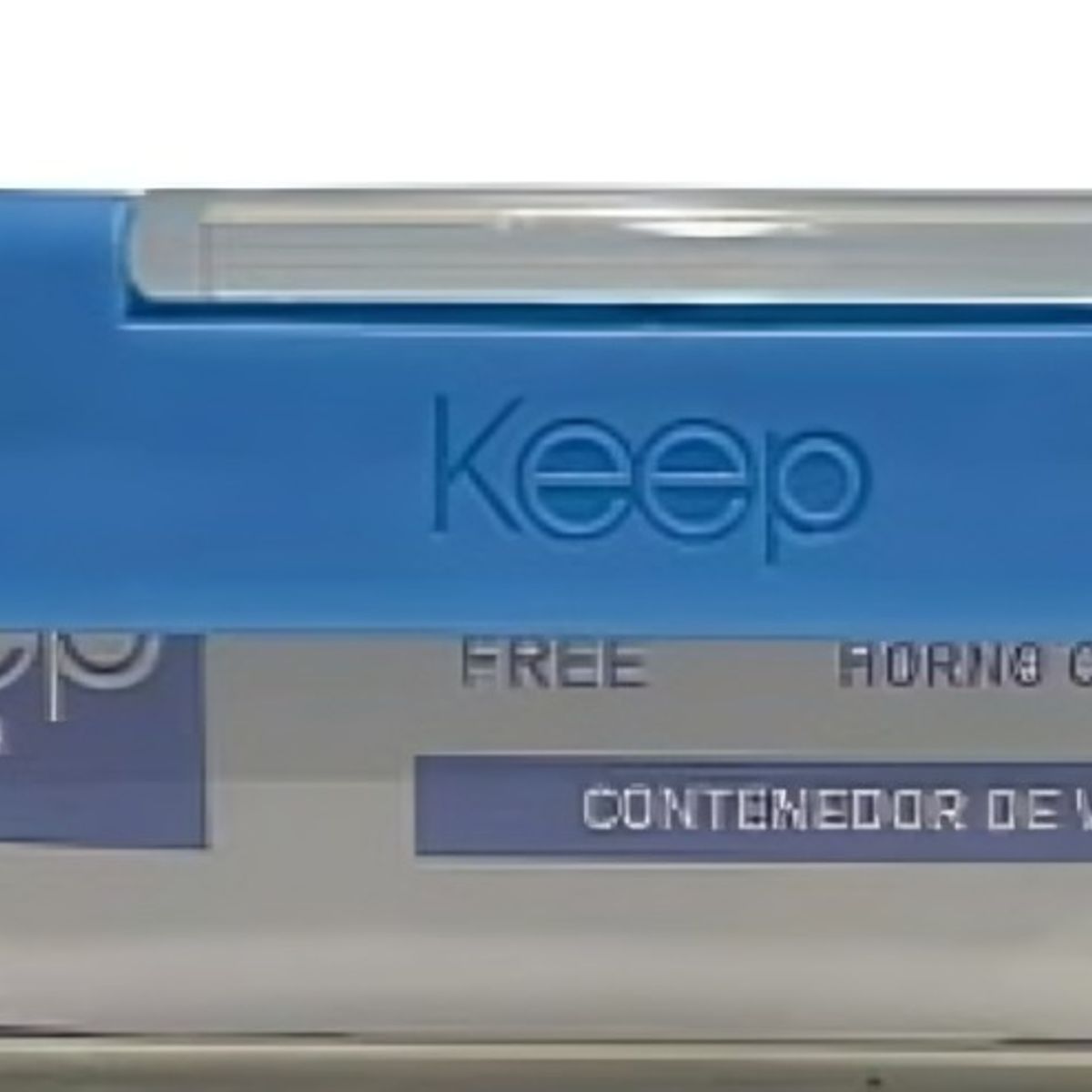 KEEP - HERMETICO RECTANGULAR 1040ML GLASS KEEP AZUL