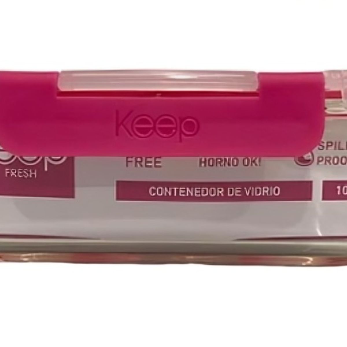 KEEP - HERMETICO RECTANGULAR 1040ML GLASS KEEP FUCSIA
