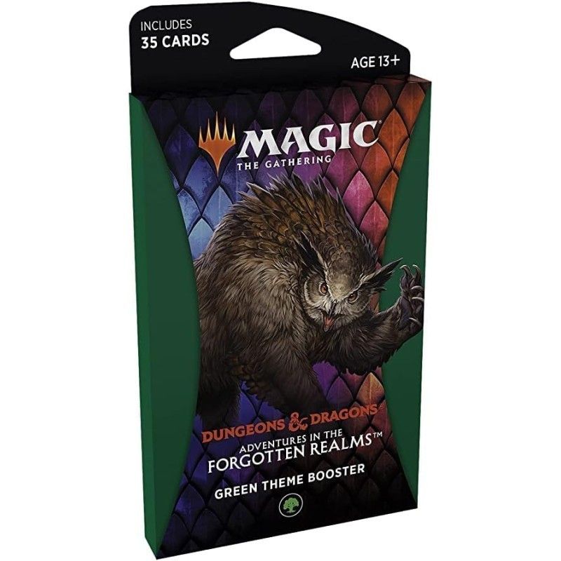 WIZARDS OF THE COAST - MTG Adventures In The Forgotten Realms  Booster Green Ingles