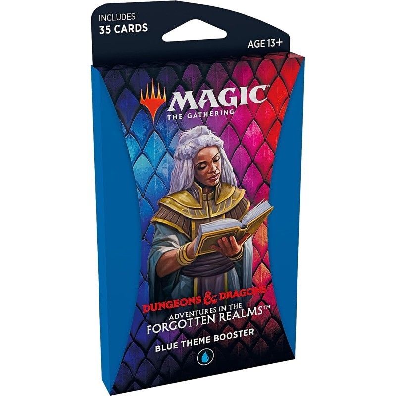 WIZARDS OF THE COAST - MTG Adventures In The Forgotten Realms  Booster BLUE Ingles