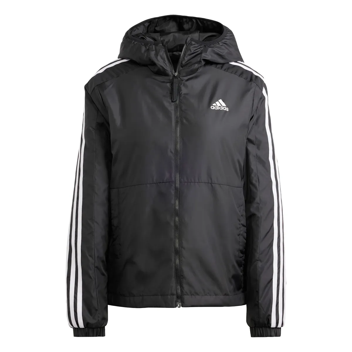 ADIDAS - Chaqueta Térmica Essentials 3 Tiras con Capucha