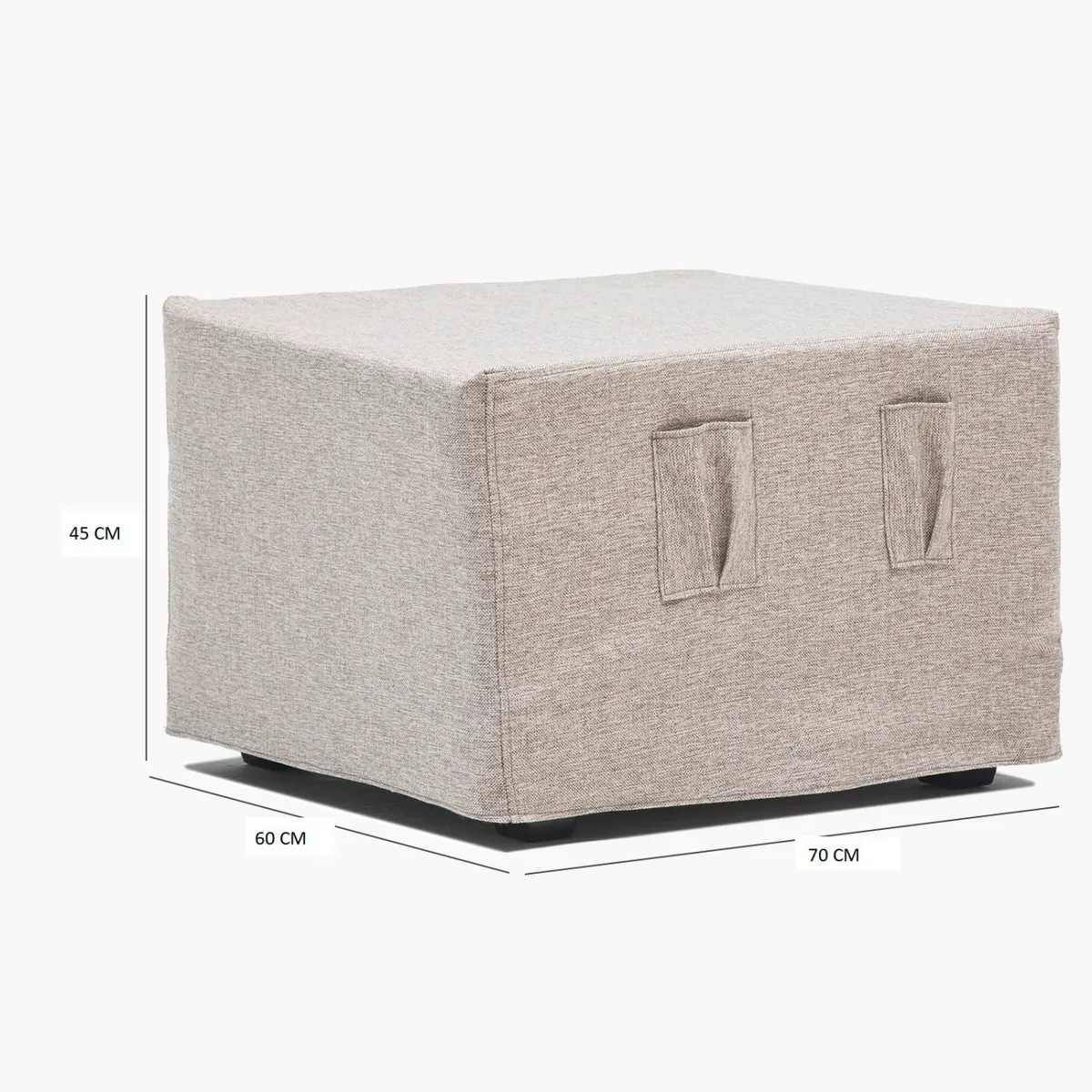 CABSUR - Puff Cama Sorento Beige